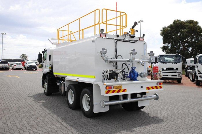 2025 Isuzu Fvz 260-300 Auto 6X4 Mine Spec Water Cart White