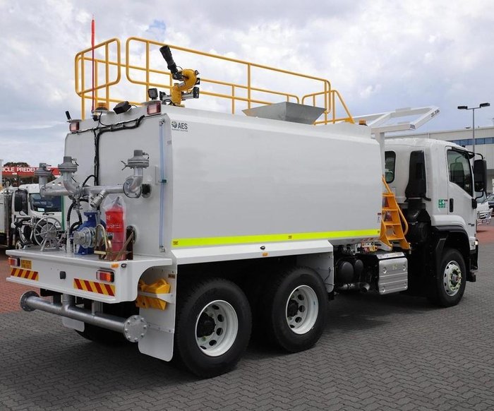 2025 Isuzu Fvz 260-300 Auto 6X4 Mine Spec Water Cart White