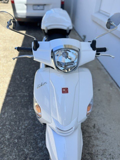 2025 Kymco LIKE 50 PEARLY WHITE