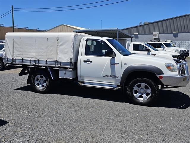 2010 Mazda BT-50 DX UN 4X4 WHITE