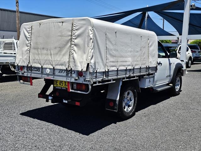 2010 Mazda BT-50 DX UN 4X4 WHITE