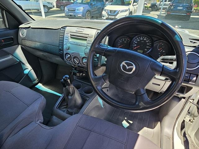 2010 Mazda BT-50 DX UN 4X4 WHITE