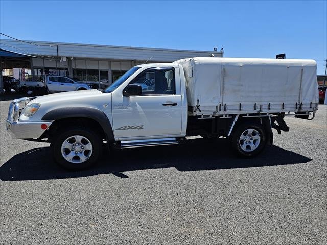 2010 Mazda BT-50 DX UN 4X4 WHITE