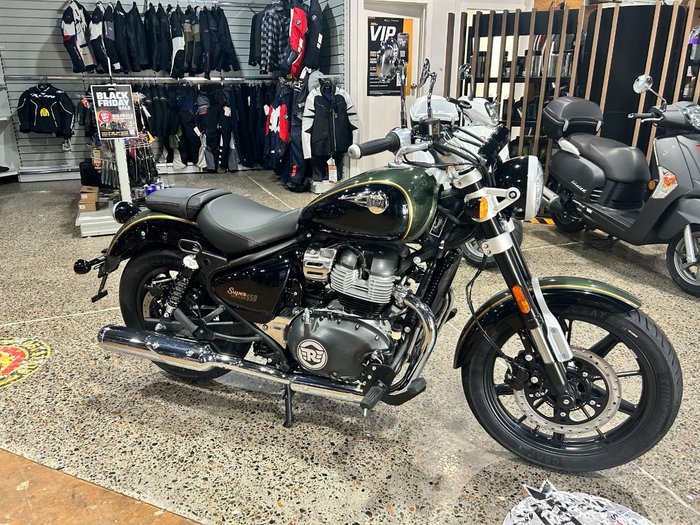 2025 Royal Enfield SUPER METEOR 650 Interstellar Green