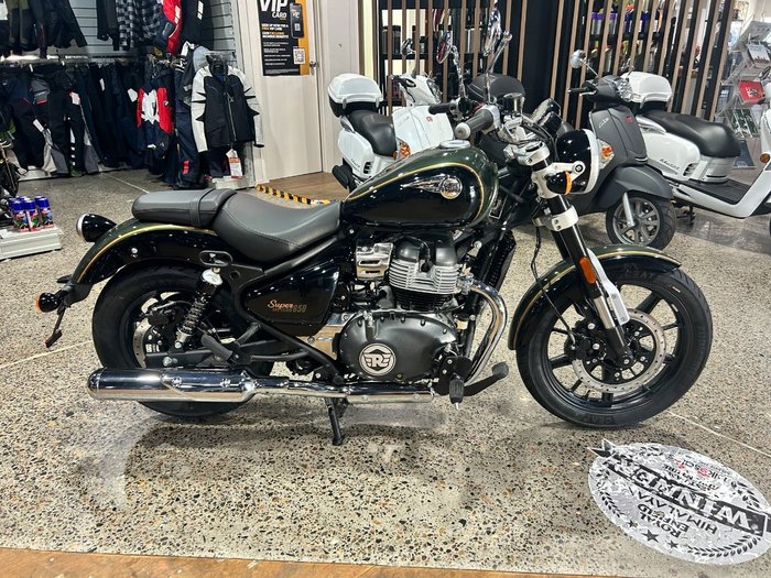 2025 Royal Enfield SUPER METEOR 650 Interstellar Green