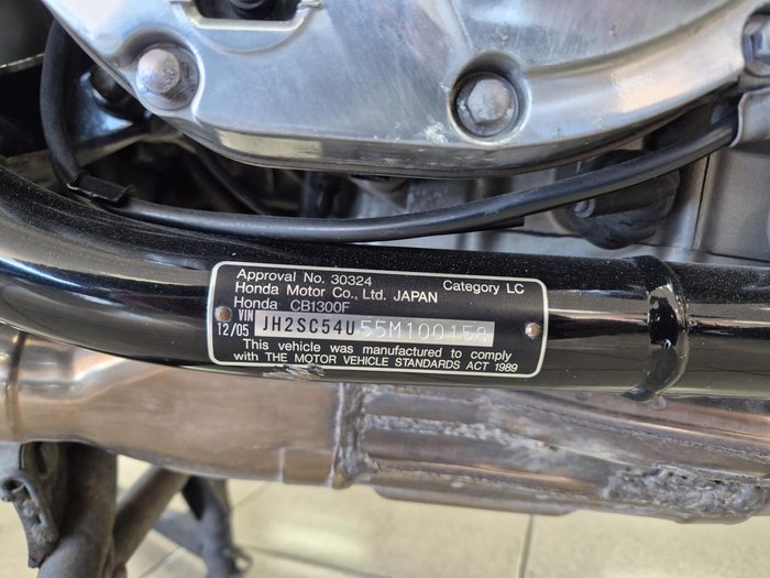 2005 Honda CB1300S CB1300 Red