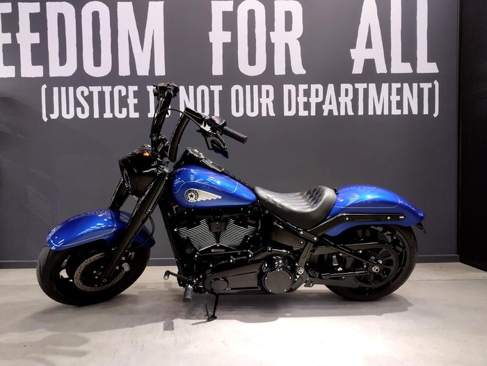 2025 Harley-Davidson Fat Boy 117 (FLFB) Softail Blue