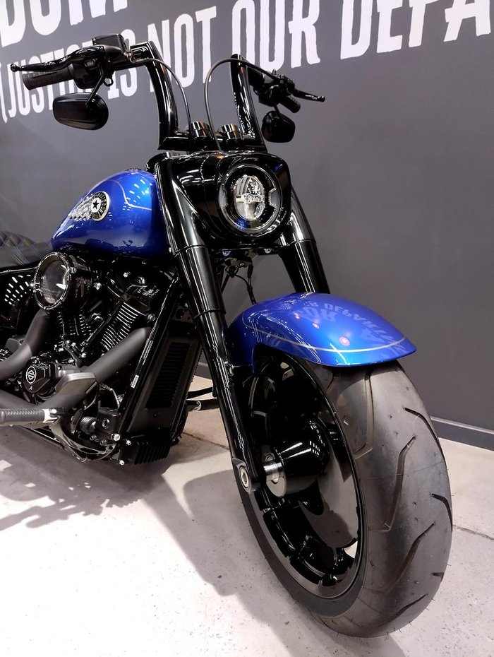 2025 Harley-Davidson Fat Boy 117 (FLFB) Softail Blue