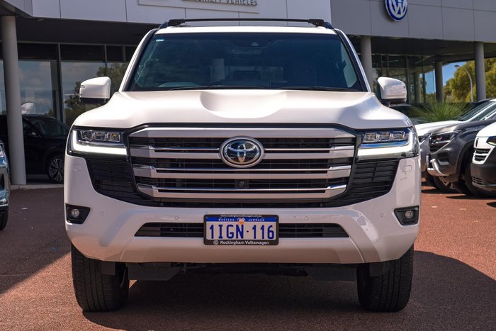 2024 Toyota Landcruiser VX FJA300R 4X4 Dual Range Glacier White