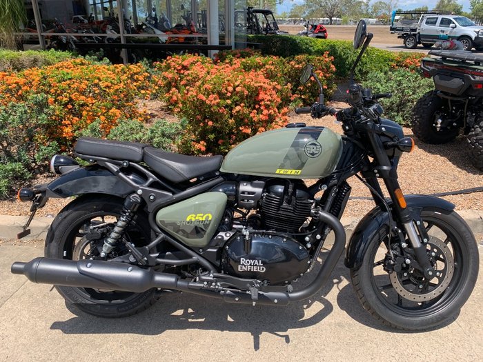 2025 Royal Enfield SHOTGUN 650 Green