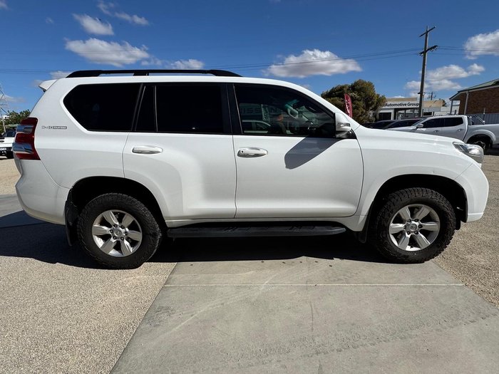 2015 Toyota Landcruiser Prado GXL GDJ150R 4X4 Dual Range Glacier White