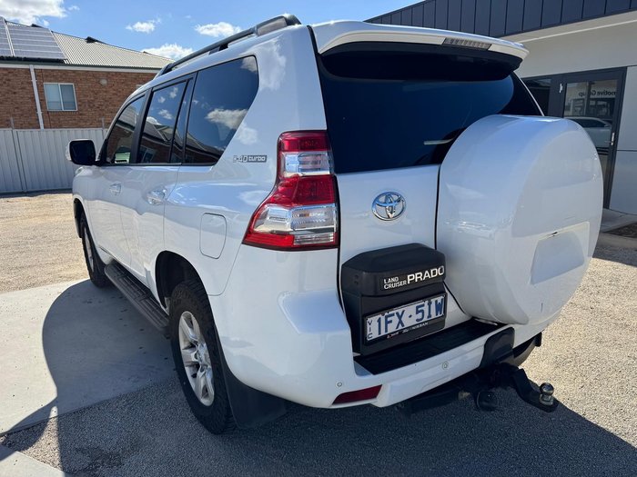 2015 Toyota Landcruiser Prado GXL GDJ150R 4X4 Dual Range Glacier White