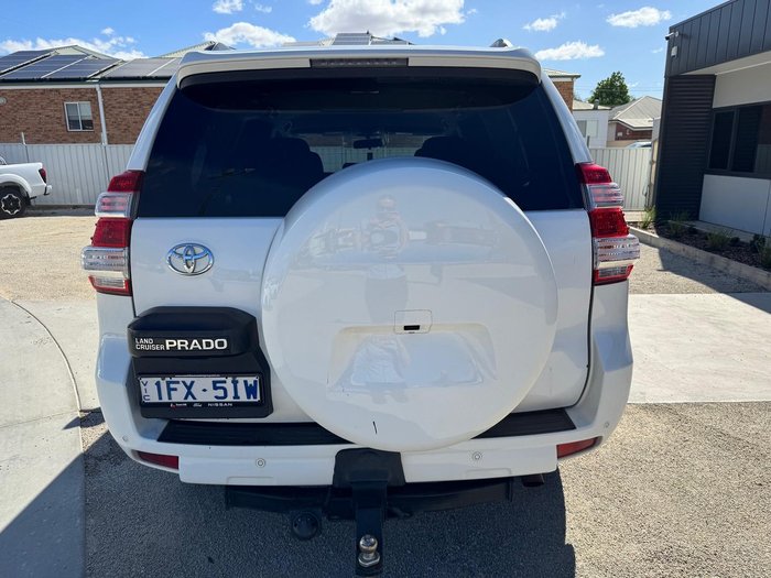 2015 Toyota Landcruiser Prado GXL GDJ150R 4X4 Dual Range Glacier White