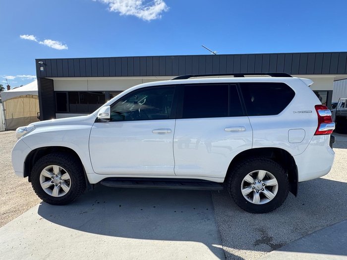 2015 Toyota Landcruiser Prado GXL GDJ150R 4X4 Dual Range Glacier White