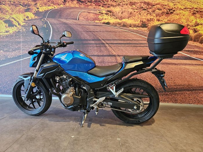 2018 Honda CB500F ABS (CB500FA) CB500 Blue