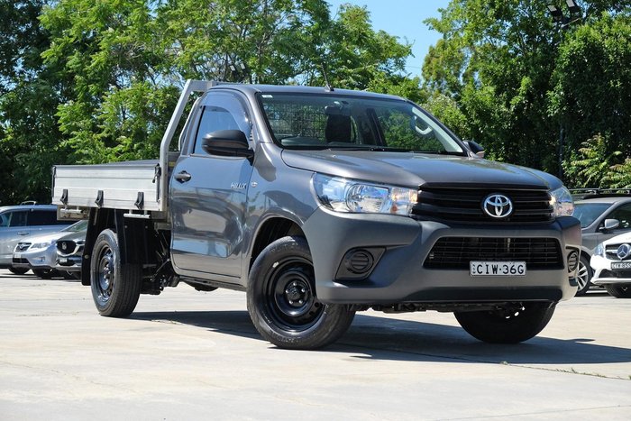 2019 Toyota Hilux Workmate TGN121R 4x2 Graphite