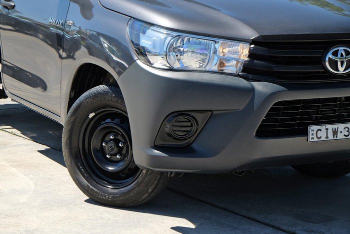 2019 Toyota Hilux Workmate TGN121R 4x2 Graphite