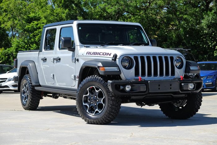 2023 Jeep Gladiator Rubicon JT MY23 4X4 On Demand Silver Zynith