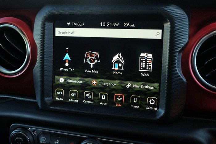 2023 Jeep Gladiator Rubicon JT MY23 4X4 On Demand Silver Zynith