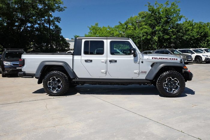 2023 Jeep Gladiator Rubicon JT MY23 4X4 On Demand Silver Zynith
