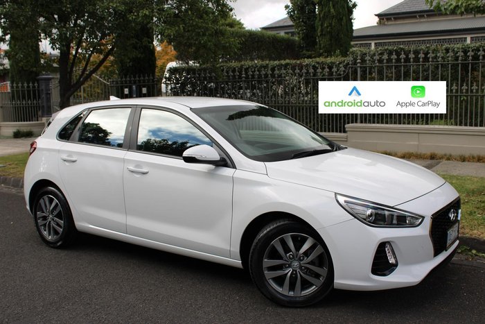 2019 Hyundai i30 Active PD2 MY19 Polar White