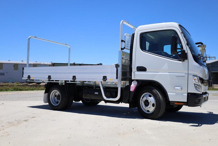 2025 Fuso 515 Canter Narrow Cab Alloy Tray White
