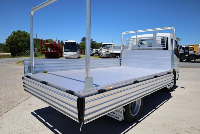 2025 Fuso 515 Canter Narrow Cab Alloy Tray White