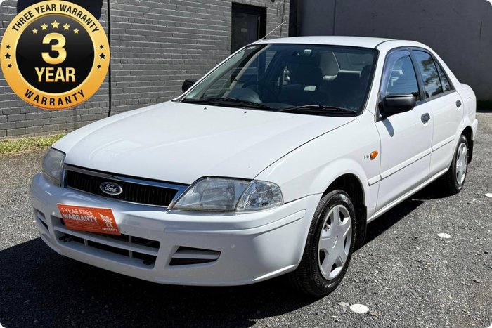 2002 Ford Laser LXi KQ Polar White