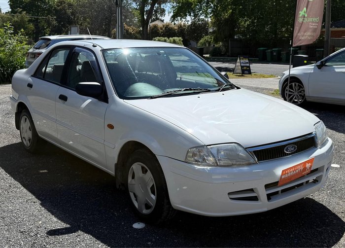 2002 Ford Laser LXi KQ Polar White