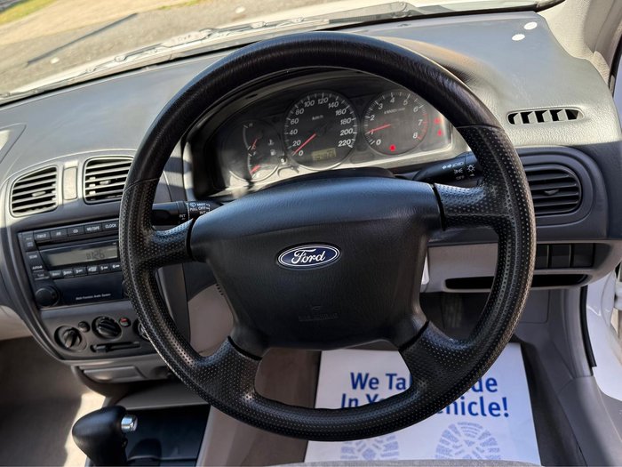 2002 Ford Laser LXi KQ Polar White