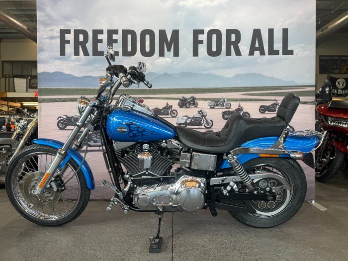 2002 Harley-davidson FXDWG DYNA WIDE GLIDE Blue