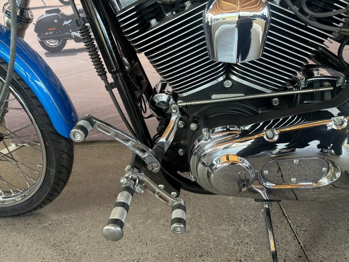 2002 Harley-davidson FXDWG DYNA WIDE GLIDE Blue