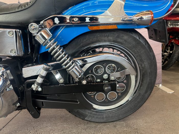 2002 Harley-davidson FXDWG DYNA WIDE GLIDE Blue