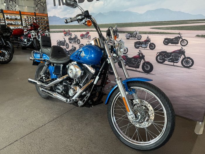 2002 Harley-davidson FXDWG DYNA WIDE GLIDE Blue