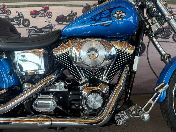 2002 Harley-davidson FXDWG DYNA WIDE GLIDE Blue