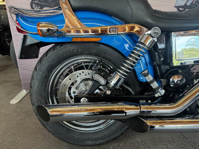 2002 Harley-davidson FXDWG DYNA WIDE GLIDE Blue