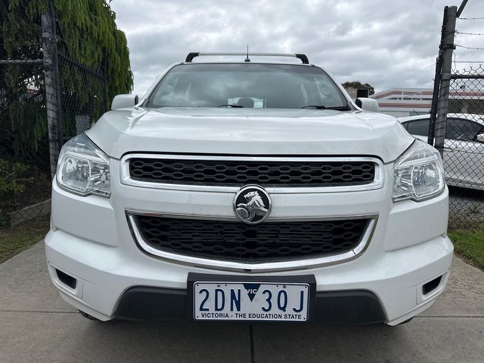 2015 Holden Colorado LS RG MY16 4X4 Dual Range Summit White