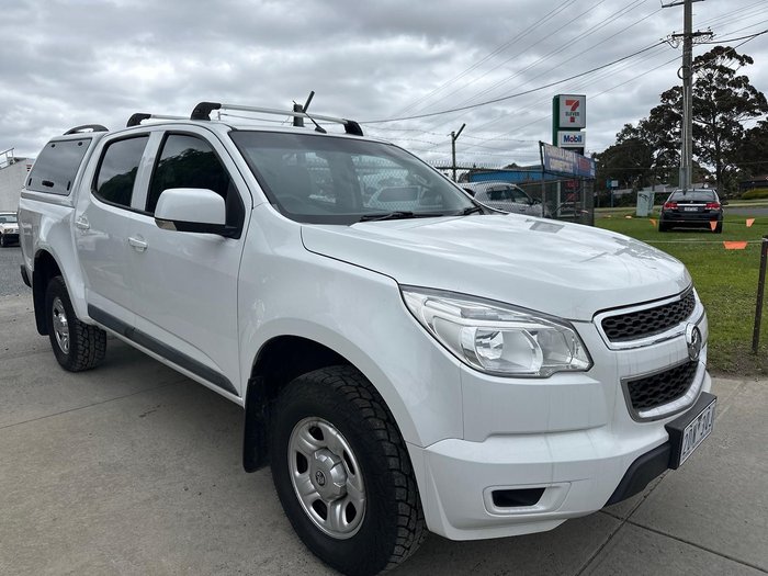 2015 Holden Colorado LS RG MY16 4X4 Dual Range Summit White