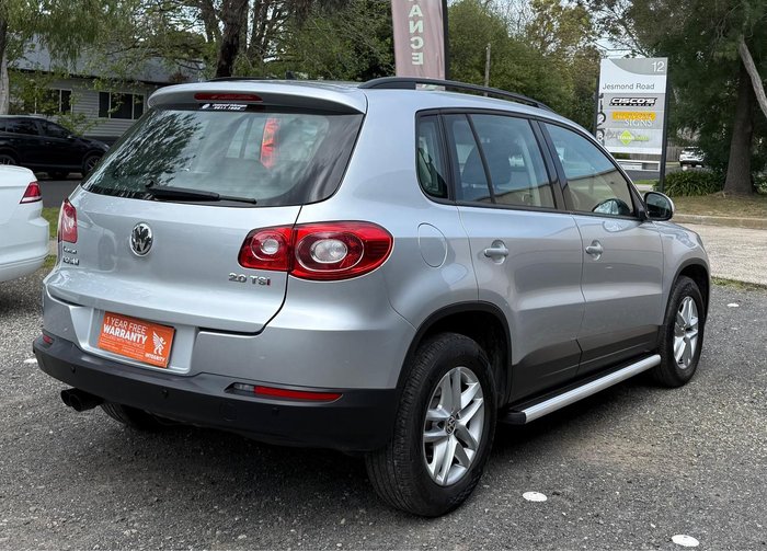 2010 Volkswagen Tiguan 125TSI 5N MY10 Four Wheel Drive Silver Leaf