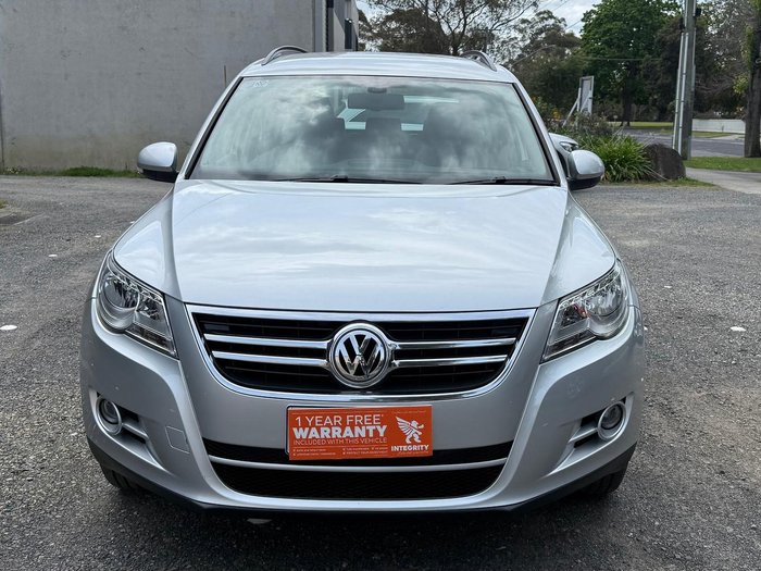 2010 Volkswagen Tiguan 125TSI 5N MY10 Four Wheel Drive Silver Leaf