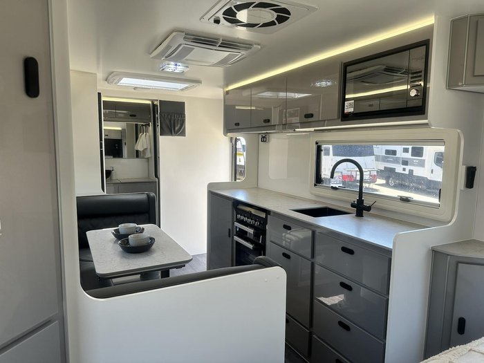 2025 JB Caravans Scorpion Sting Air 21'6 Rear Door