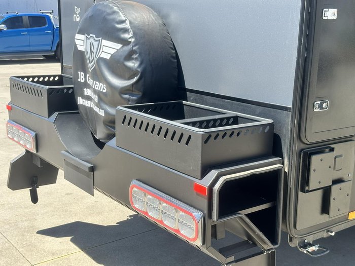 2025 JB Caravans Scorpion Sting Air 21'6 Rear Door