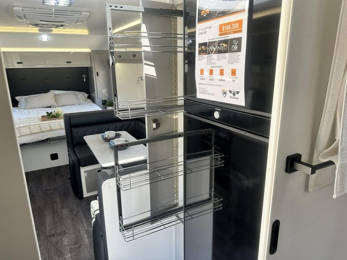 2025 JB Caravans Scorpion Sting Air 21'6 Rear Door