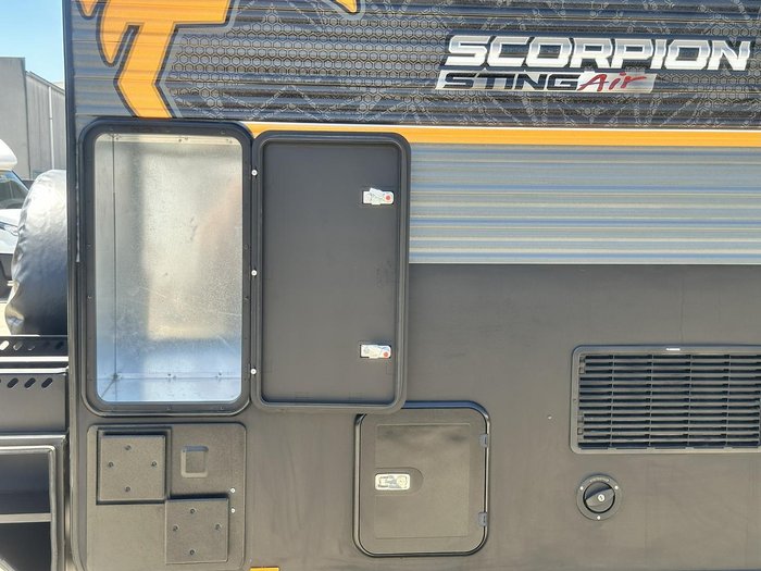 2025 JB Caravans Scorpion Sting Air 21'6 Rear Door
