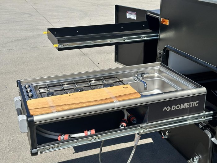 2025 JB Caravans Scorpion Sting Air 21'6 Rear Door