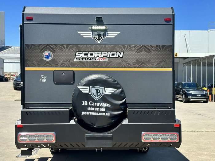 2025 JB Caravans Scorpion Sting Air 21'6 Rear Door