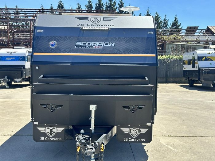 2025 JB Caravans Scorpion Sting Air 21'6 Rear Door