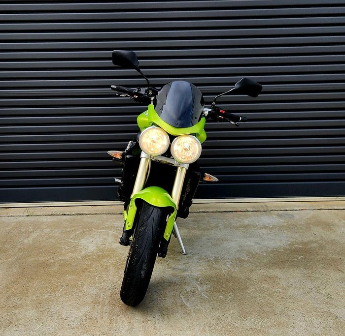 2008 Triumph Street Triple 675 Street Triple Green