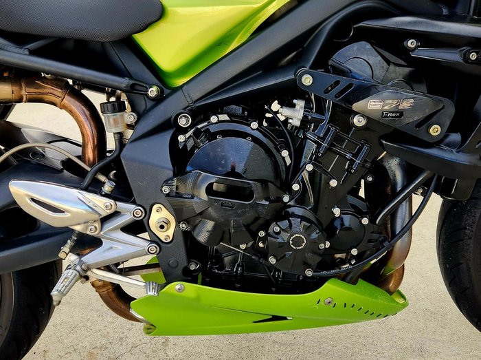 2008 Triumph Street Triple 675 Street Triple Green
