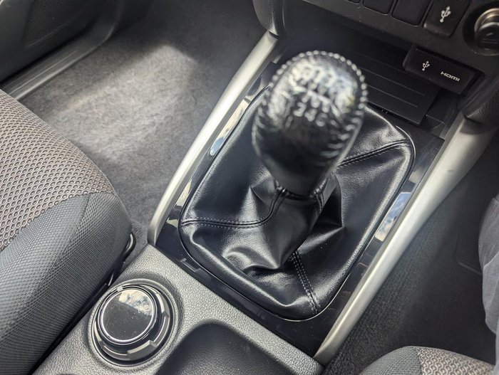 2017 Mitsubishi Triton GLS MQ MY17 4X4 Dual Range White